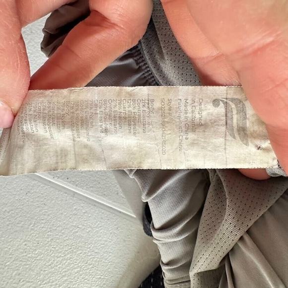 Fabletics Black and Gray Athletic Shorts - Picture 9 of 16